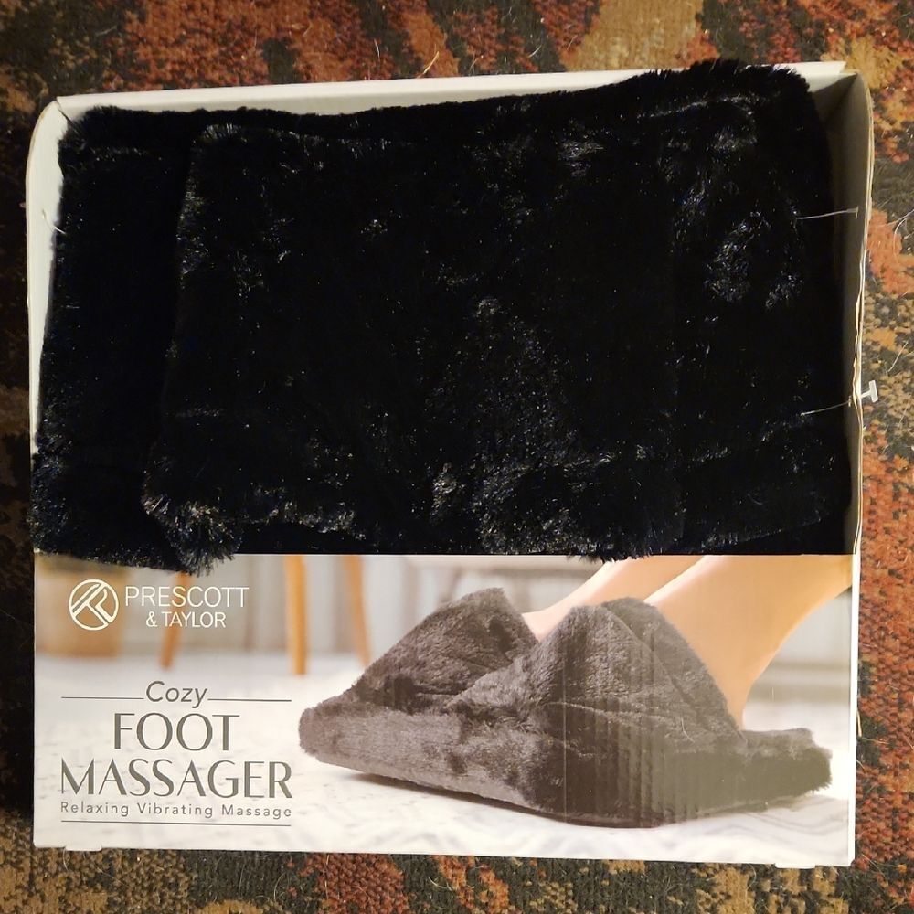 Black Cozy Foot Massager